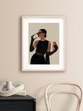 Breatfast at T's (high-neckline) - Art Print