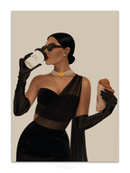 Breatfast at T's (low-neckline) - Large Canvas (PRE-ORDER)