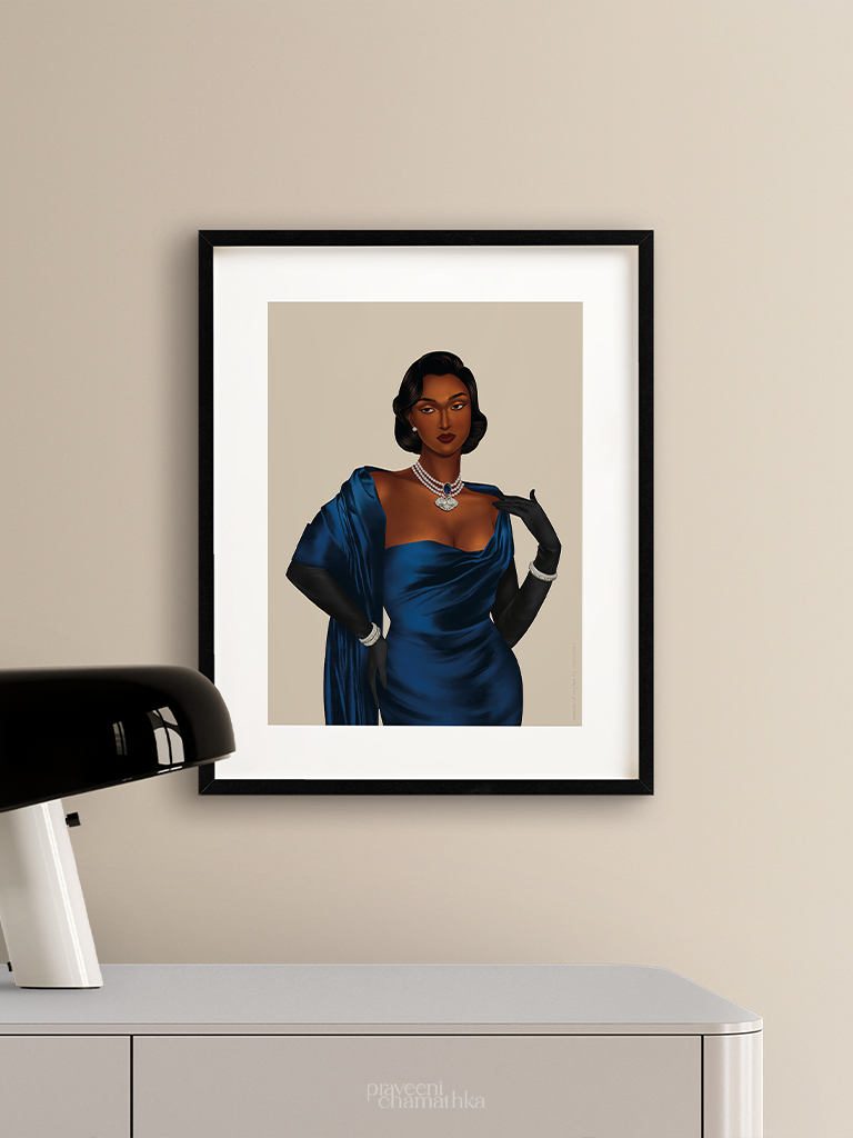Sapphire - Art Print