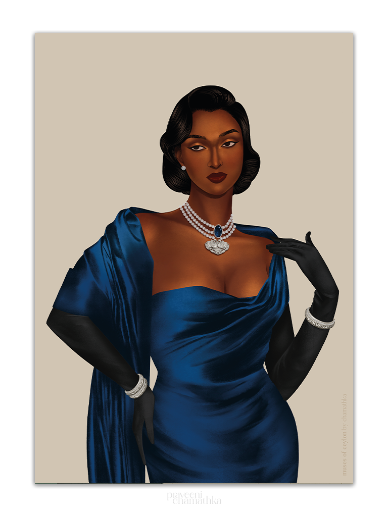 Sapphire - Art Print