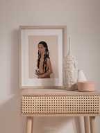 Apsara, off-duty - Art Print