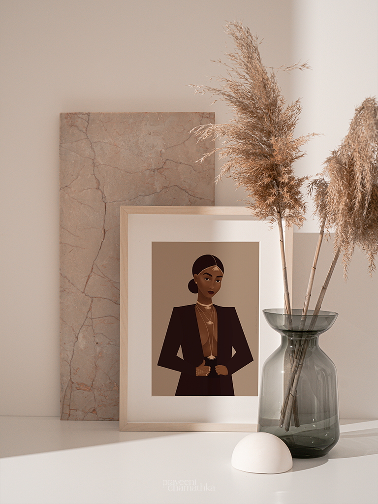 Boss Maniké - Art Print