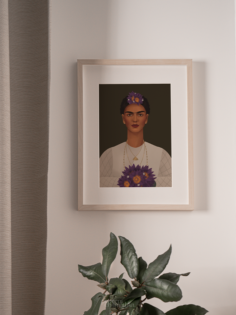 Frida, Re-imagined - Art Print